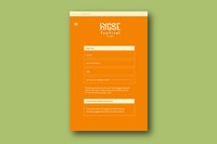 Hygge Festival, 2021, hygge festival website sign up page, 11 x 17 inches