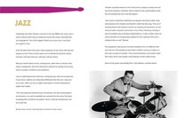 A Full Measure’s Jazz Spread, 2021, style of music example spread, 16.5 x 11.5 inches