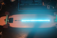 Final prototype with light