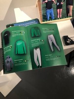 Lucy Little Running Magazine Spread, Thebrand’s custom apparel