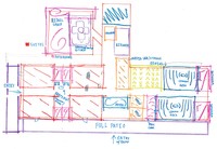 Block Plan, 2022 this was a block plan detailing how the space is to be set up