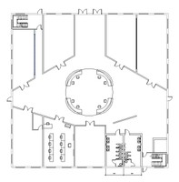 Building 3 Floor Plan, 2022, working floor plan for the third of three buildings on site