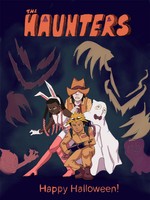 The Haunters Halloween Cover, 2022, digital, 6 x 8 in