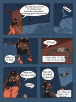 Tomomi’s Third Test Page 2, 2022, digital, 6 x 8 in