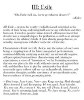 III: Exile, 2022,  type, 8.5 x 11 in.