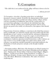 V: Corruption, 2022,  type, 8.5 x 11 in.