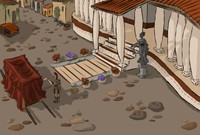 Palanquin Concept Art, 2023, 7.1 x 10.6 in