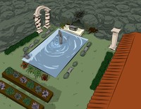 Garden Concept Art, 2023, 8.5 x 11 in.