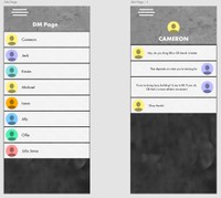 DM Section and Messages