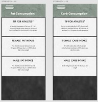 Diet Section Fat and Carb