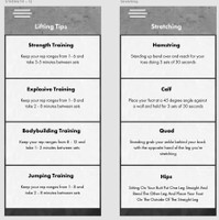 Lifting Tips and Stretching