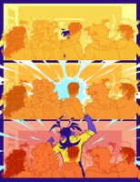 Shift-Conscious Chapter 1 Page 3, 2022, digital, 8.5 x 11 in.