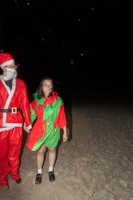 Santa and Elf, 2022, archival pigment print, 24 x 36 in.