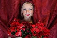 Red, 2023, 36 x 24 in.