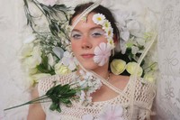 White, 2023, 36 x 24 in.