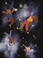 LITTLEANDBIGDIPPERS, 2024, playing on the little and big dippers, 16 x 12 in.