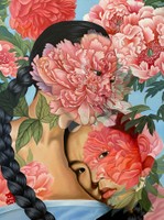 Award For Artistic Excellence - Joy Son (senior), Belmont High School (Belmont, MA), Passion and Pain, 2024, 2D, Teacher: Mark Milowsky