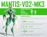Mantis, 2025, info sheet, 11 x 14 in.