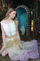 Querida, 2025, Zardoya vest and Serena skirt.