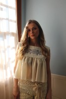 Querida, 2025, Benedita blouse.