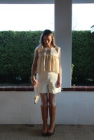 Querida, 2025, Benedita blouse and Camila shorts.