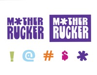 Mother Rucker Logo, 2025, final logo, color scheme, and colors