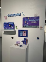 Gosutomo! Gallery Display, 2025, full final display as shown in the 2025 Art + Design Senior Exhibition.