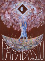 Papadosio, 2024, oil and acrylic on canvas, 18 x 24 in.