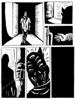 Bakunawa Page 4, 2025, comic book, 9 x 12 in.