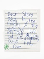 Dear Steve, 2025, archival inkjet photograph, 13x19in.