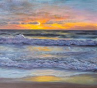 Sunrise, 2025, oil on canvas, 36 x 40 in.