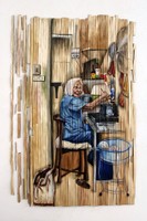 2D Award - Kate Vi Howe, My Bà Ngoại, 2025, 2D | Freshman, Brookline High School