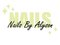 Nails By Alyson, 2026, logo, 11 x 8.5 in.