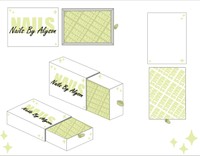 Nails By Alyson, 2026, nail box, 11 x 8.5 in.