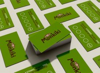 Monkiki, 2026, loyalty card, 3.5 x 2 in.