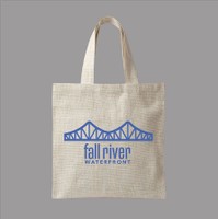 Fall River, Waterfront, 2026, tote bag, 13.5 x 13.5 in.