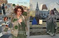 Timeless Magazine, 2026, printed catalog pages 10-11, 17 x 11 in.