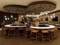 NEST RESTAURANT, 2024, An organic hospitality concept inspired by nature, integrating warm textures and a calming spatial experience.