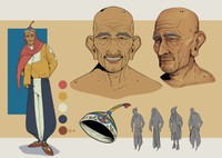 Remora Character Design, 2026, 11x8 in.