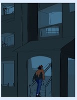 Ghosted, 2026, p. 5 of ch. 1, 12.5 x 9.7 in.