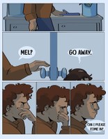 Ghosted, 2026, p. 7 of ch. 1, 12.5 x 9.7 in.