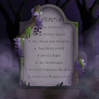 Wisteria Back Cover, 2026, mixed media & digital, 12 12 in.