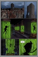 Nullborn Page 1, 2026, Digital illustration of page one of Nullborn, 6 x 9 in.