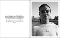 “Erika, Representing the Dominican Republic and Haiti” from Commemorate, 2026, 50 pp. 8 x 10 in.