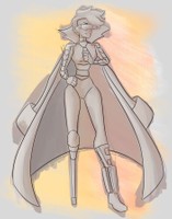 Caz, poster paper and form back, 22 x 28 in