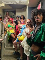 Fashion Design students at Makers Merge event at The Vault