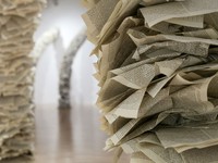 Wendy 2017 Wendy Wahl: ConTexts Paper in 2D and 3D, 2015 (detail)