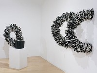 Wendy 2017 Wendy Wahl: ConTexts Paper in 2D and 3D, 2015 (gallery space)