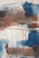 Michael Rich: Sketches from Venice XVIII 2016 Intaglio Monoprint