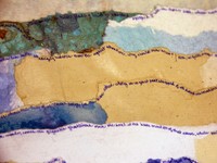 Diane Samuels Exhibition Space - detail of work